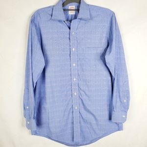 Vintage Brooks Brothers Blue Button Down Shirt